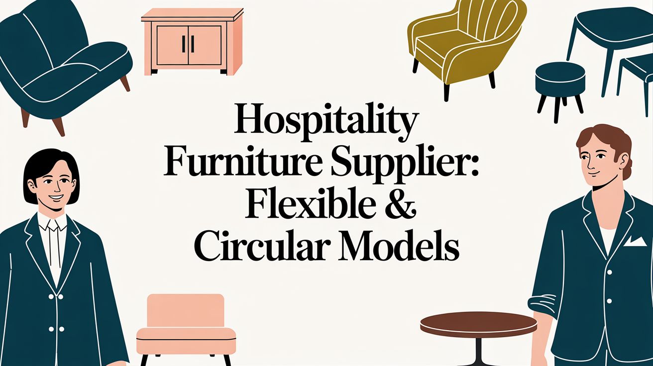 Hospitality Furniture Supplier: Flexible & Circular Models