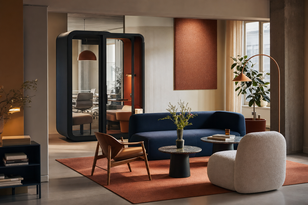 Office Breakout Furniture: Flexible & Circular Access