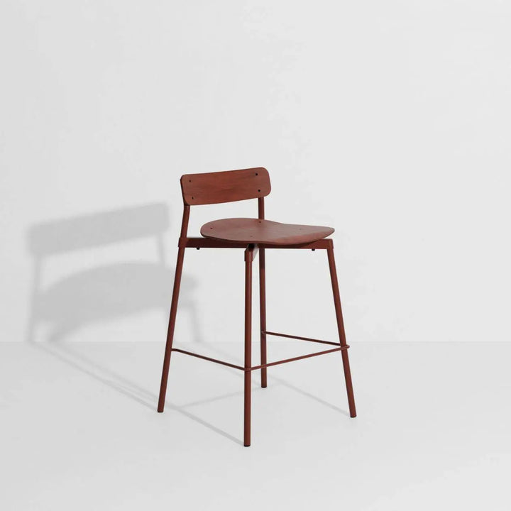 Fromme Wood High Stool 75cm