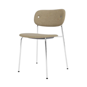 Co Dining Chair 4 legs Base Fully Upholstered without Arms