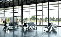 Passport Polyurethane 5 Seats Bench with Armrest