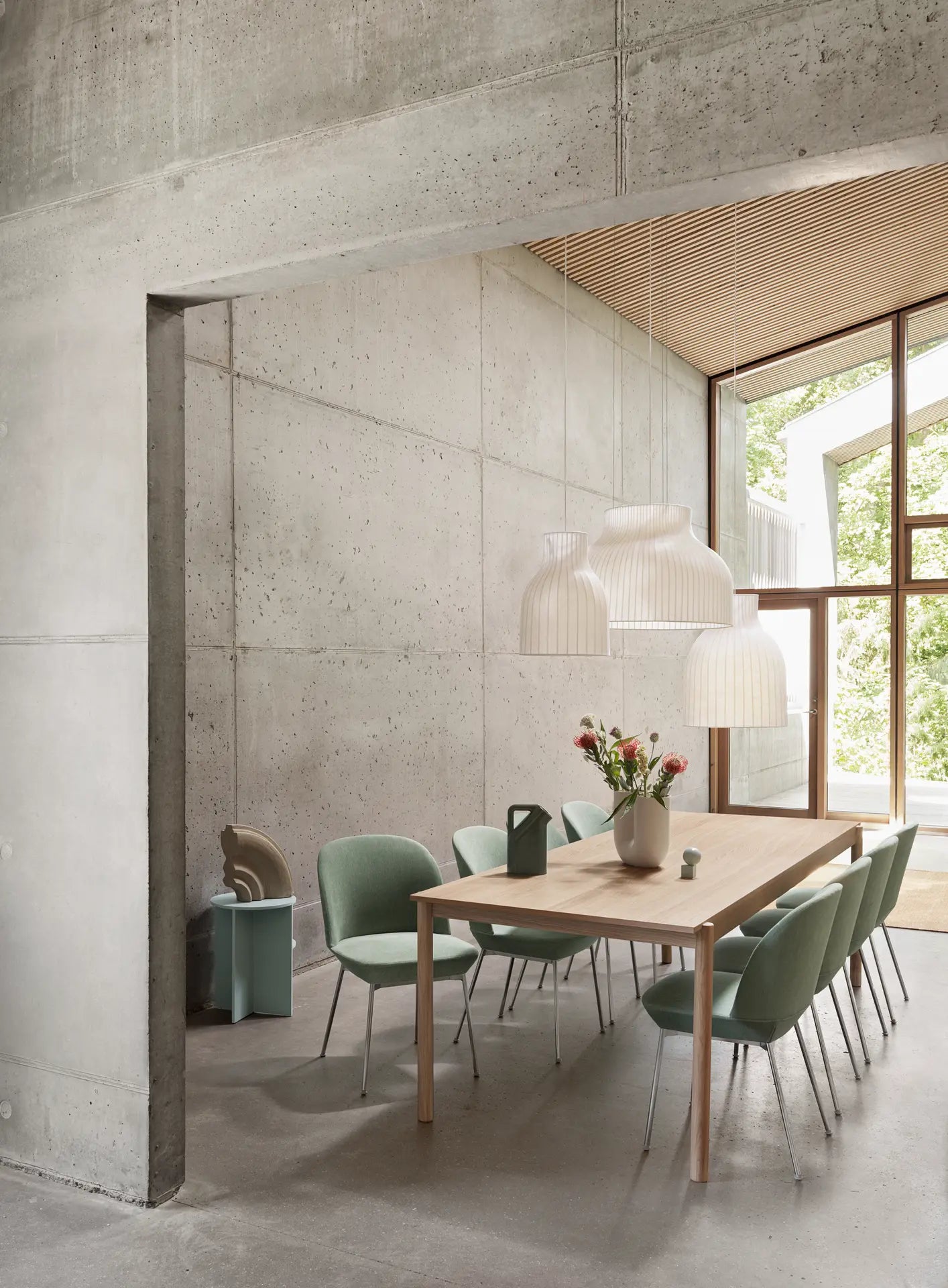 Linear Wood Table