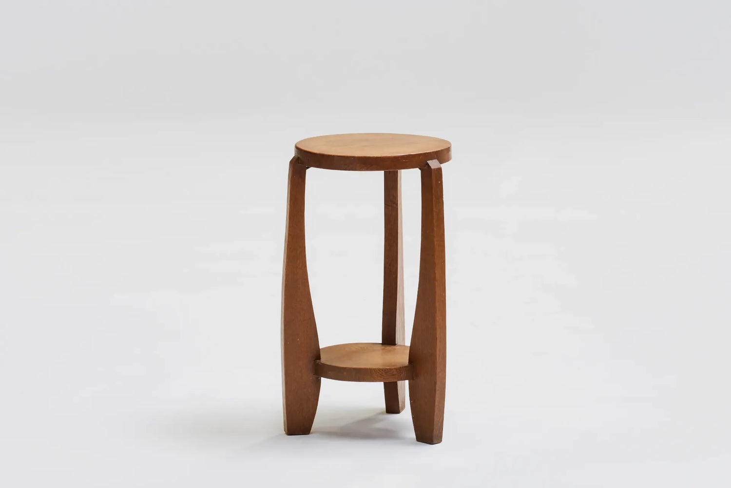 Art Deco oak side table, 1920s-1930s
