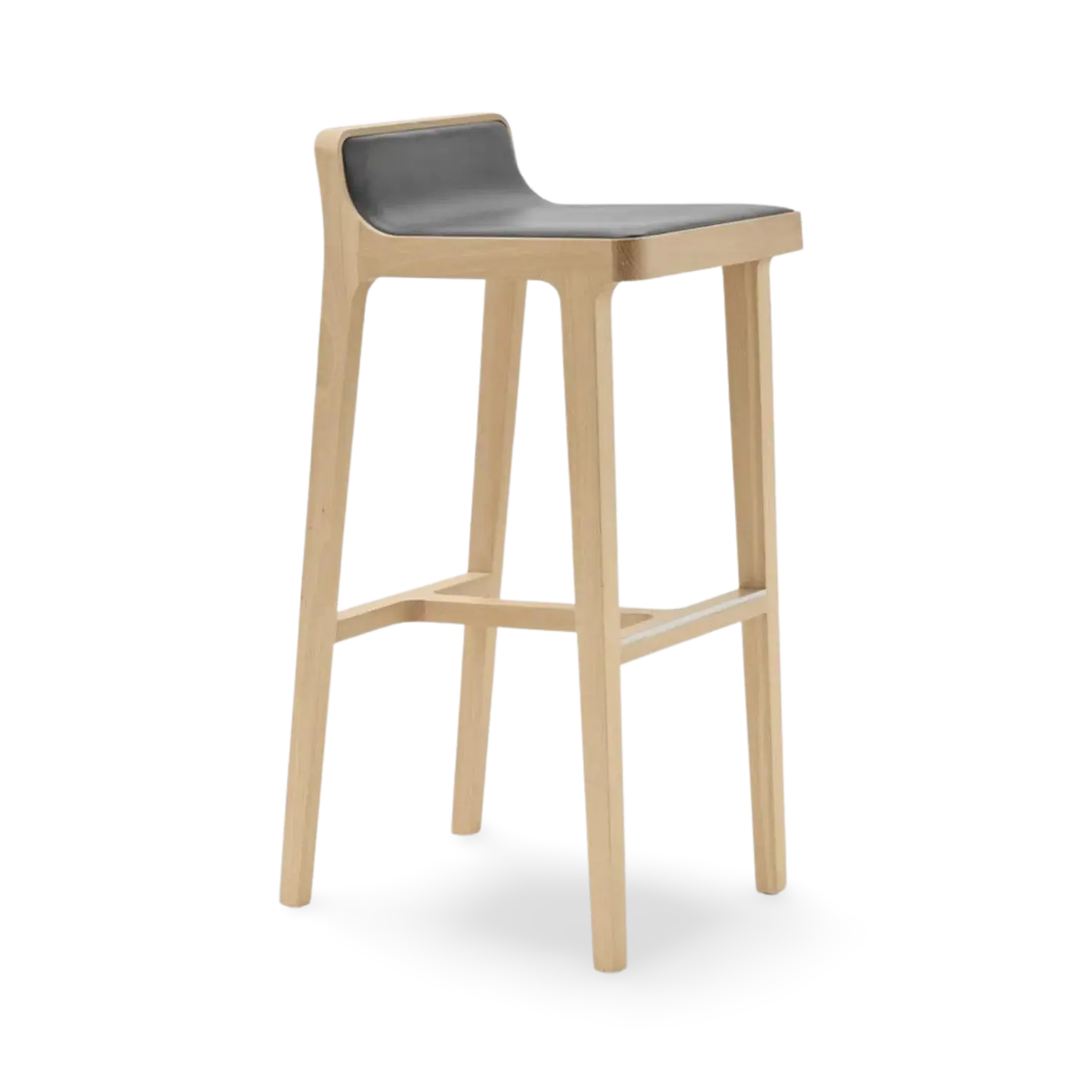 Emea Bar Stool 81 cm Seat Front Upholstered Low Back