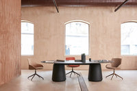 Dorik Meeting Table Outdoor - Oval 240x120 H74