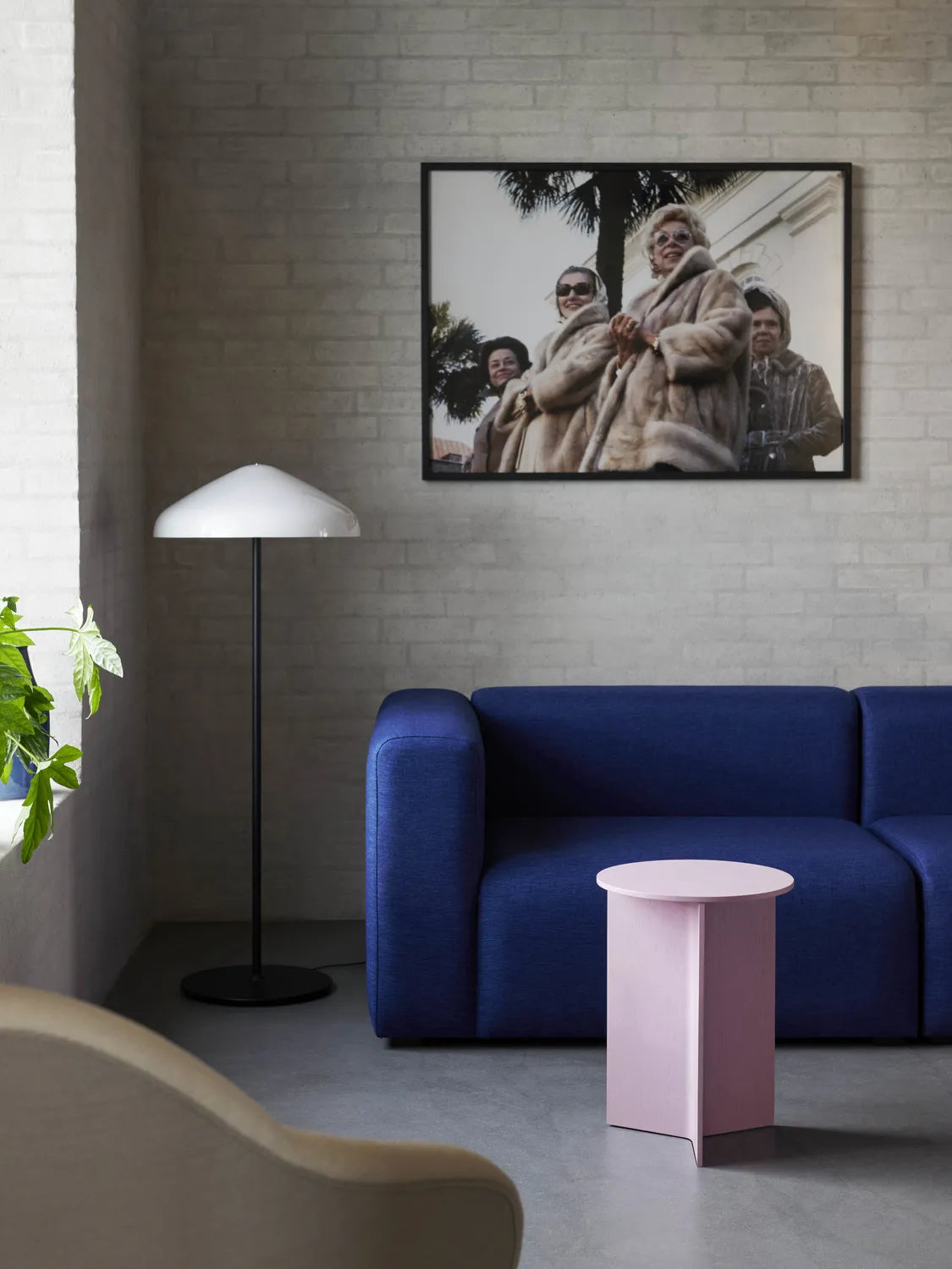 Table Ronde en Bois Slit Ø35