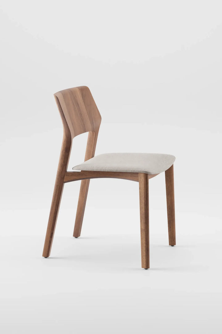 Fin Chair Upholstered Seat