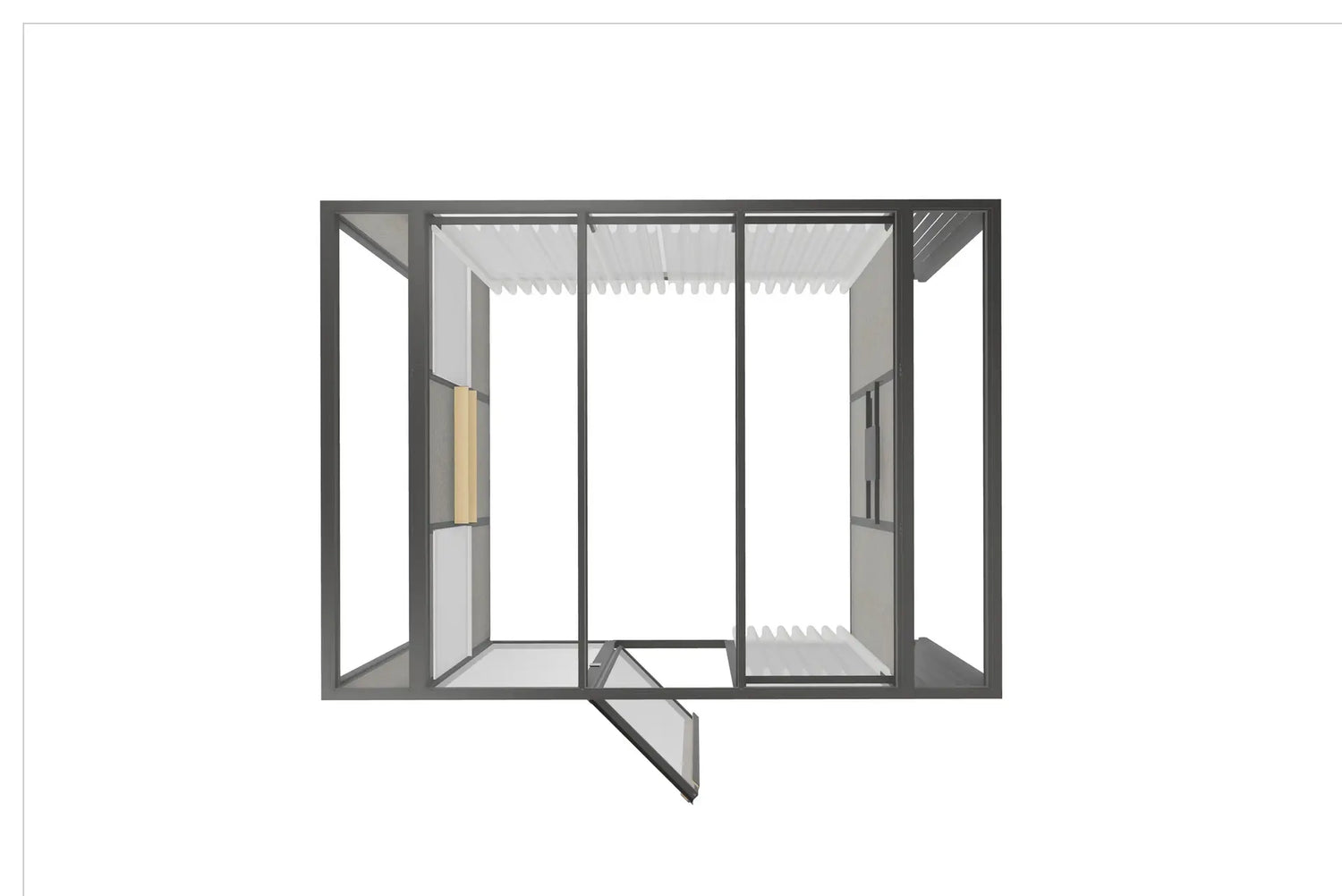 Mute Modulaire 0,5x3 + 3x3 + 0,5x3