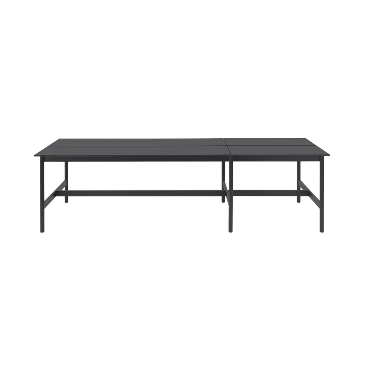 Linear System High Table All Black