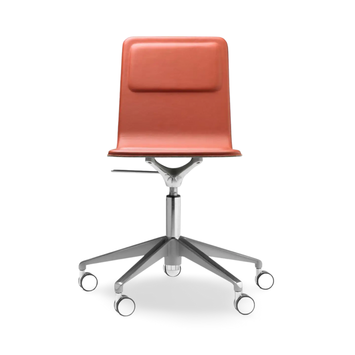 Laia Office Chair 5 Legs Front & Back In Fabric