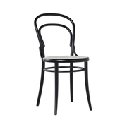 14 Chair - Veneer/ Solid Wood & Cane Seat
