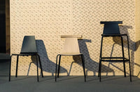 Atal Counter Stool 66 Cm Front Upholstery