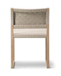 Chaise BM61 en rotin, modèle 3261