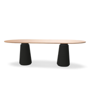Dorik Meeting Table - Oval 240x120 H74