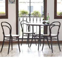 14 Chair - Veneer/ Solid Wood & Cane Seat