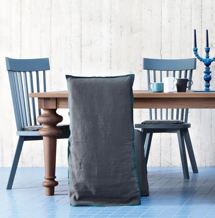 Chaise De Salle À Manger Grise