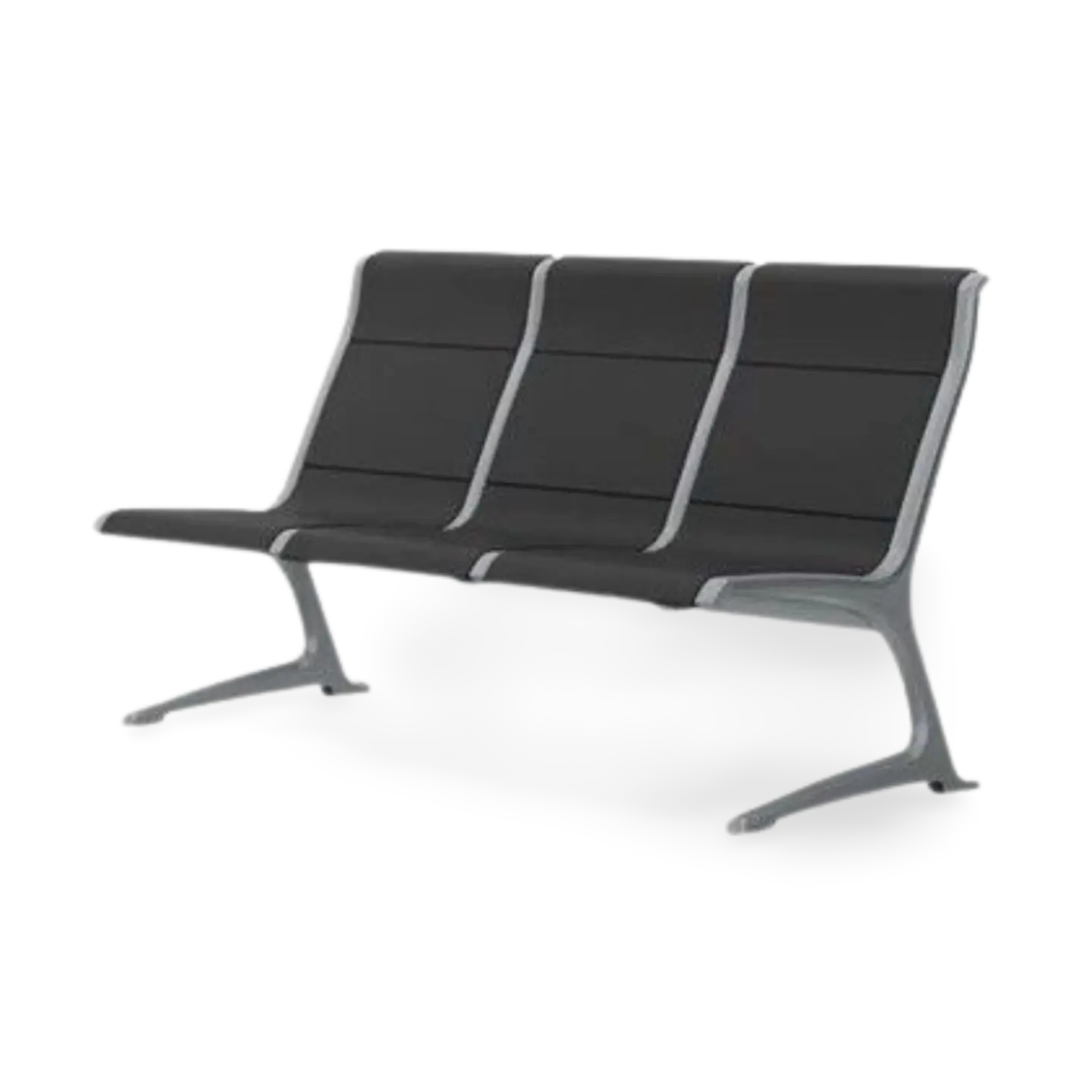 Passport Polyurethane 3 Seats Bench without Armrest