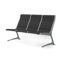 Passport Polyurethane 3 Seats Bench without Armrest