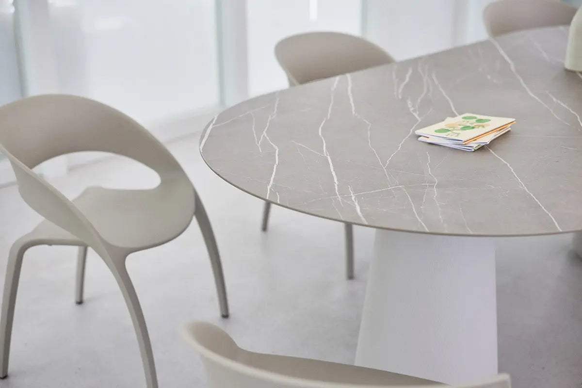 Dorik Meeting Table Outdoor - Oval 240x120 H74
