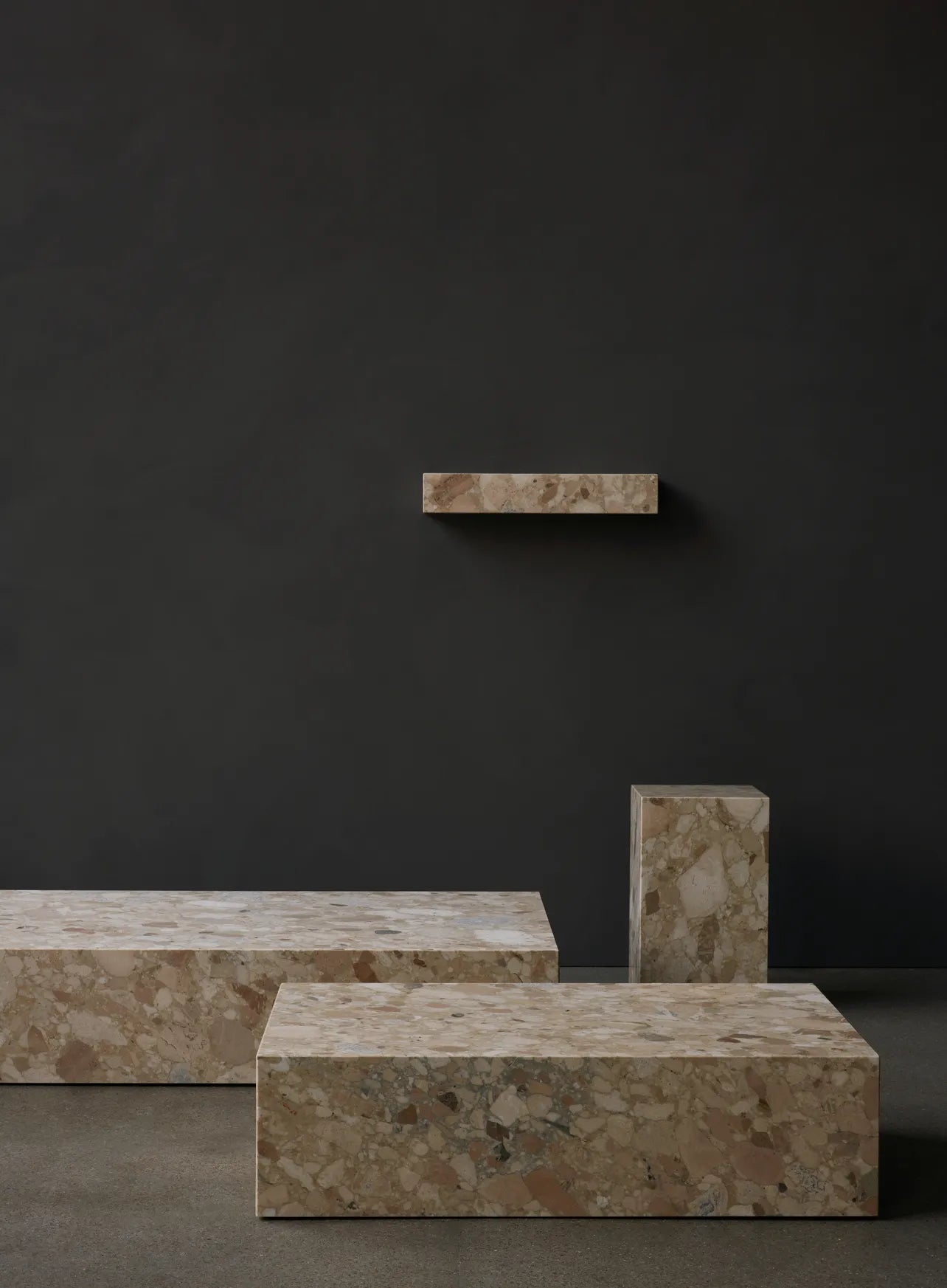 Plinth Shelf - Marble