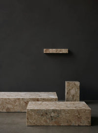 Plinth Shelf - Marble