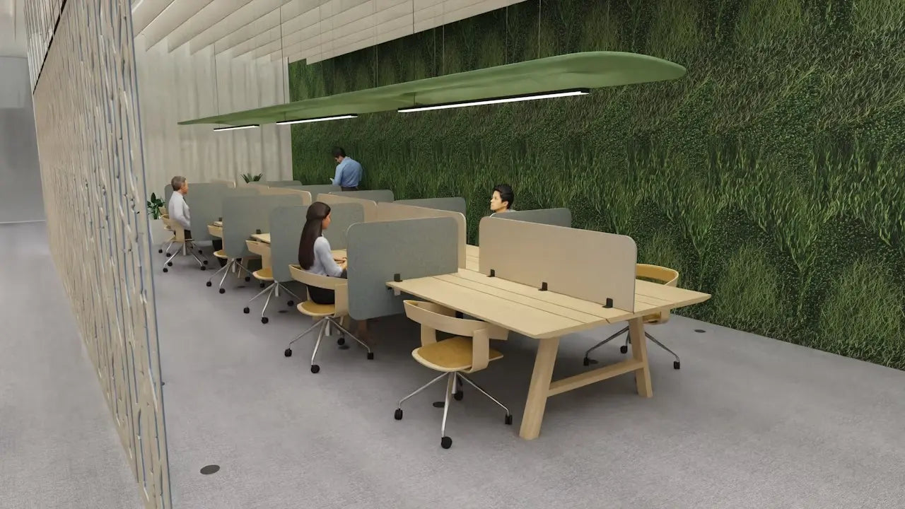 BuzziTripl Desk Split