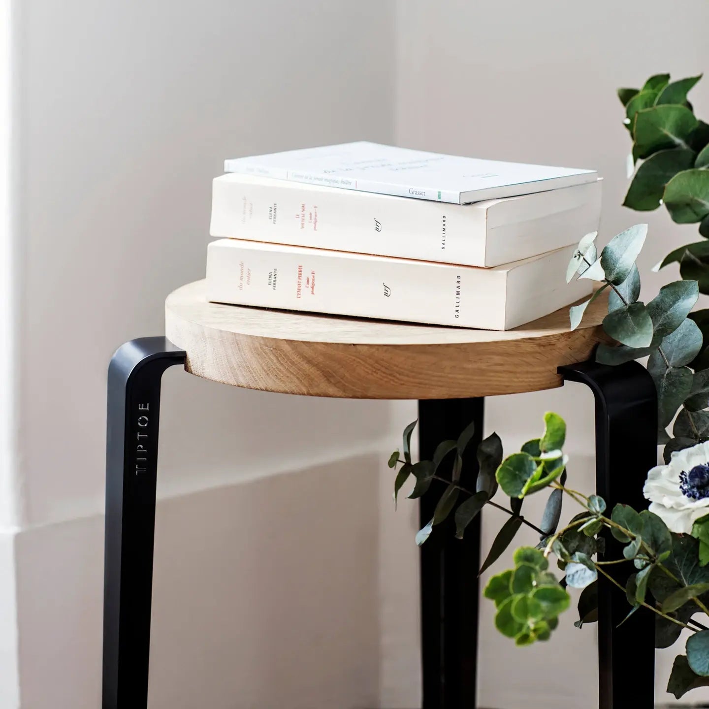 Lou Stool - Solid Oak