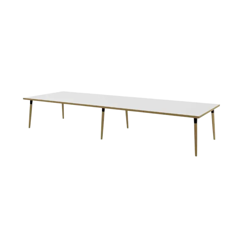 Scala Workstation Table 2 Tops and 6 Legs - Depth 140