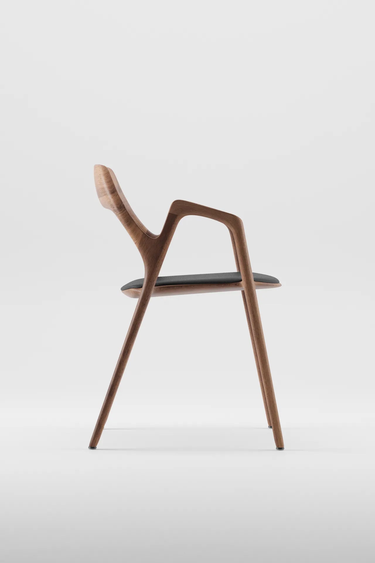 Chaise Ging avec Assise Rembourrée
