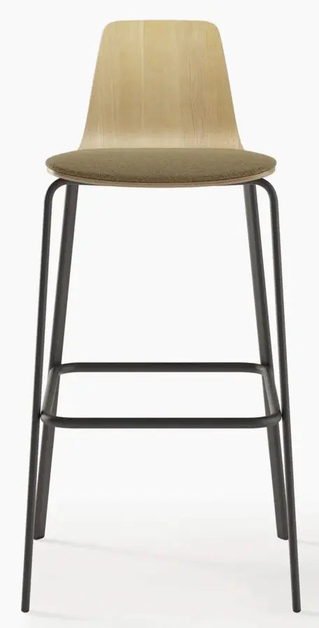 Atal Bar Stool 81 Cm Front Upholstery