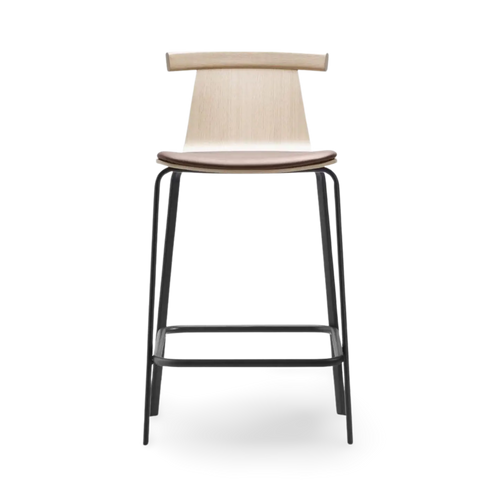 Atal Counter Stool 66 cm Front Upholstery