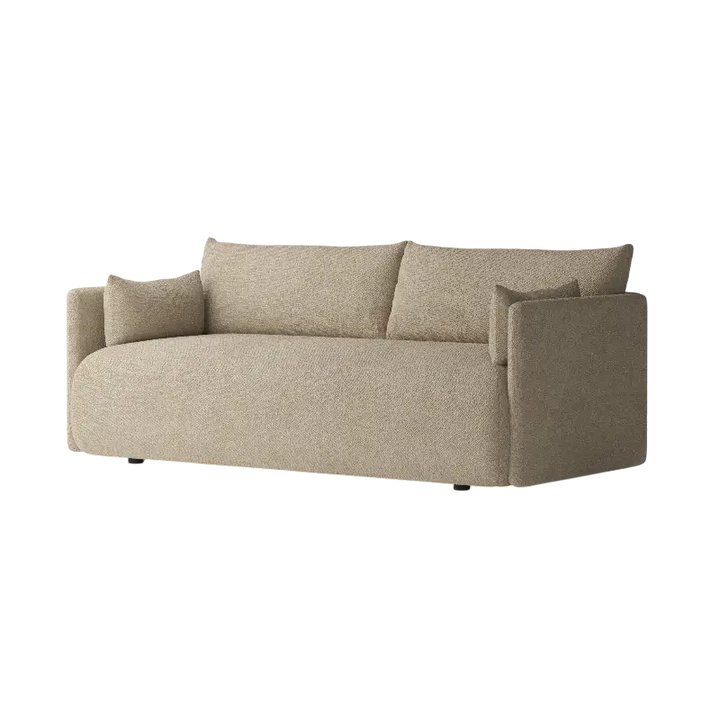 Offset 2 Seater Sofa - Fully Upholstered