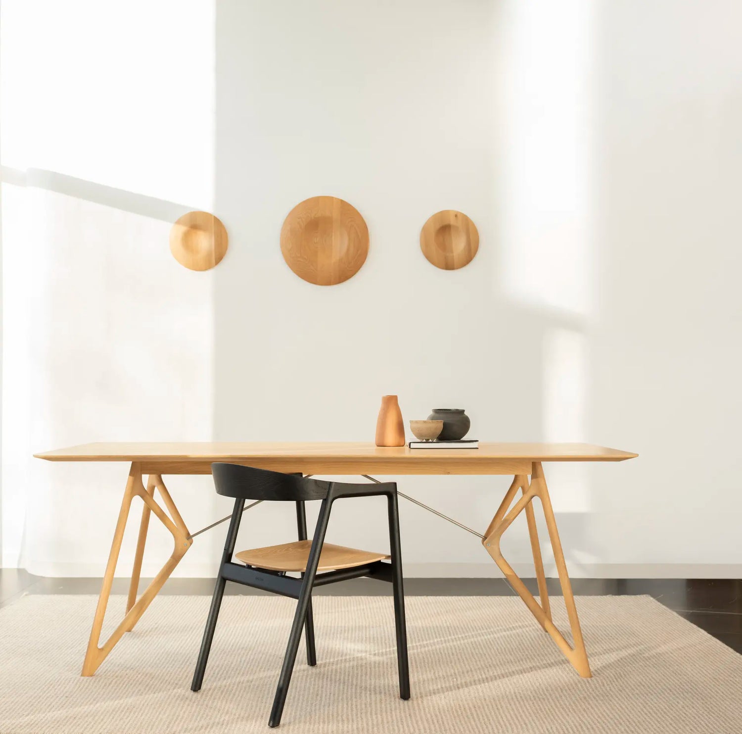 Muna Chair Wooden Seat