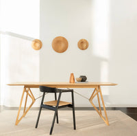 Muna Chair Wooden Seat