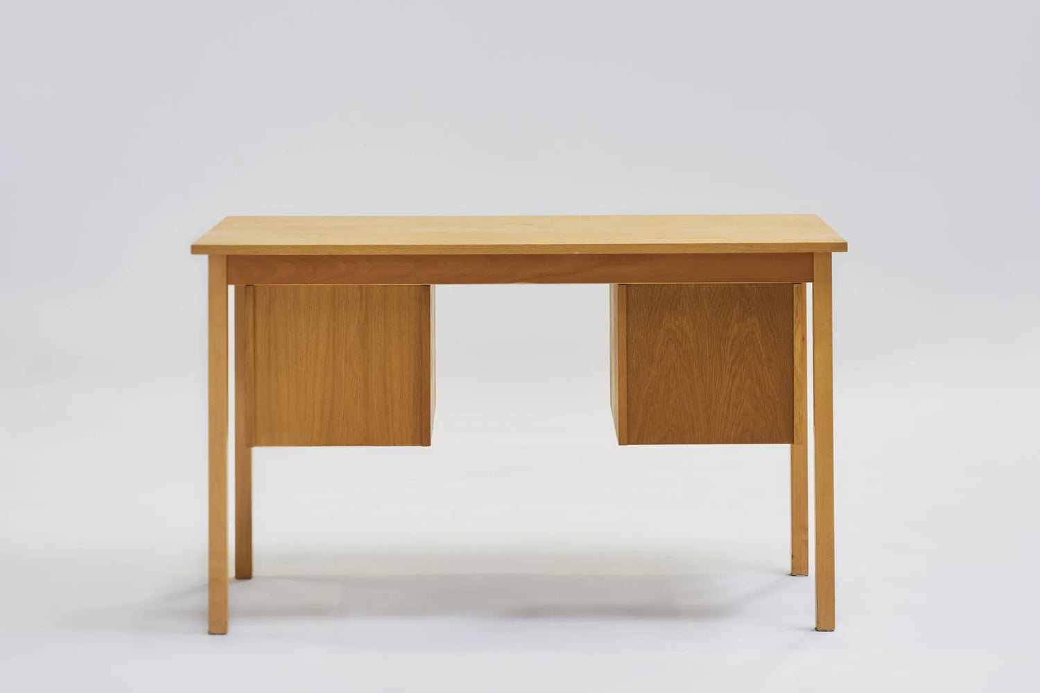 Oak desk, 1950s-1970s
