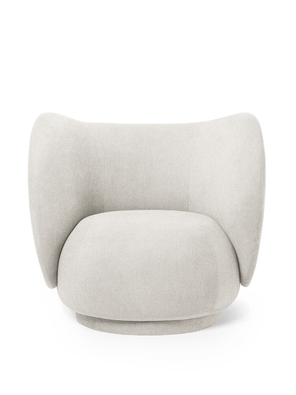 Rico Lounge Chair - Bouclé Off-White