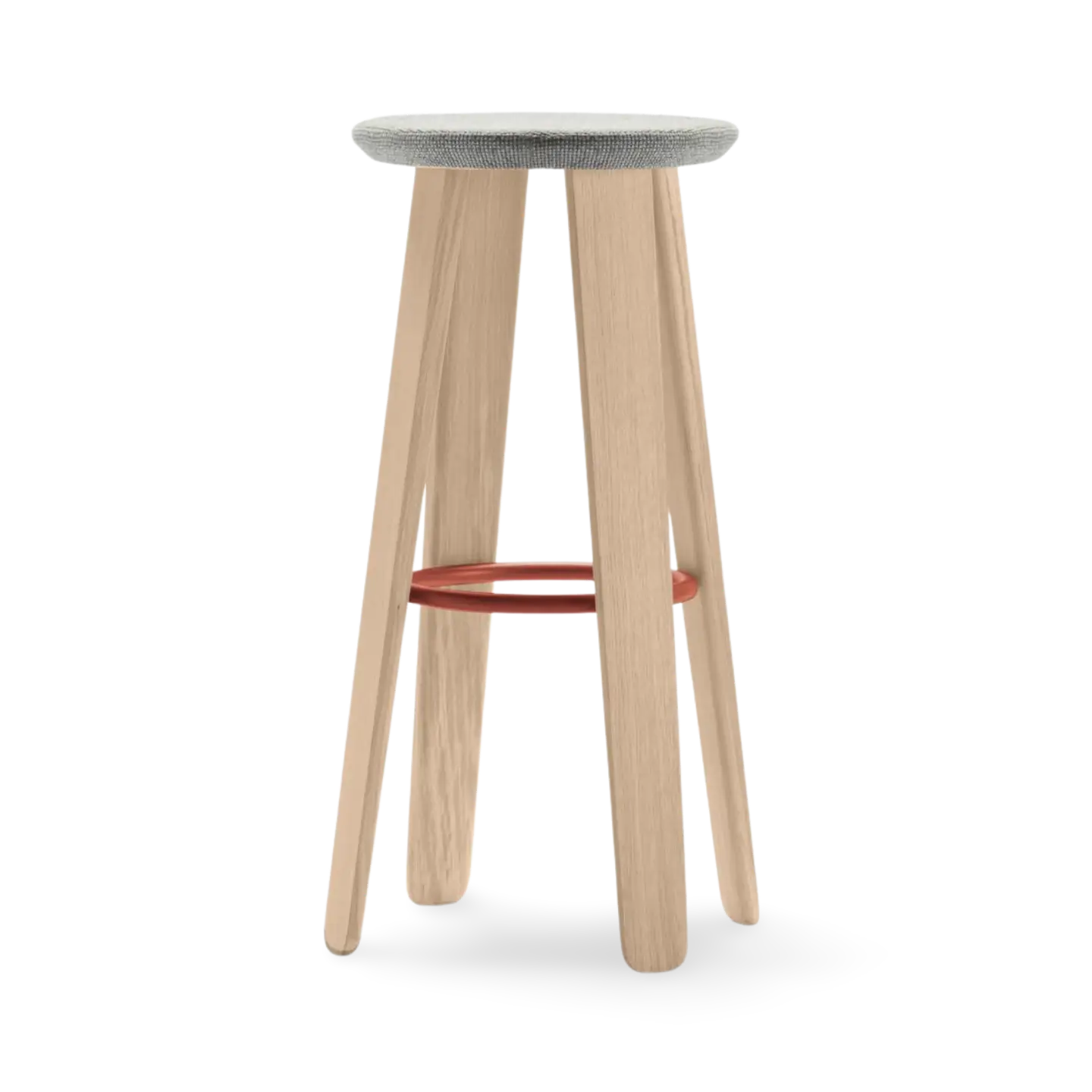 Triku Tabouret de comptoir 66 cm Siège tapissé