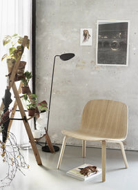 Lampadaire à feuilles