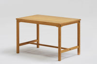 Oak side table, 1950s-1970s