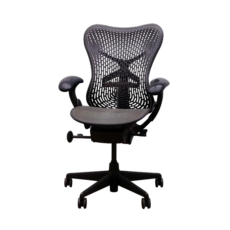 Chaise Mirra 1 Triflex - Noir - Occasion