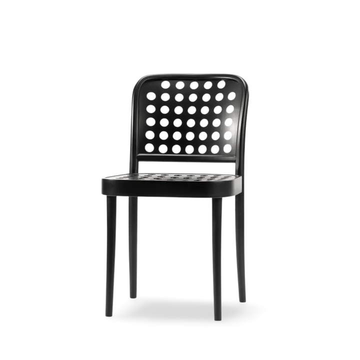 822 Chaise - Placage/ Bois massif