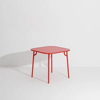 Week-End Plain Square Dining Table
