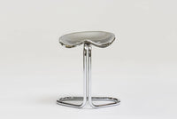 Metal stool by Rodney Kinsman