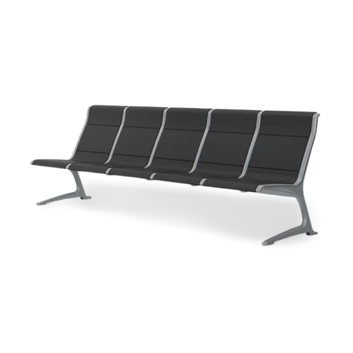 Passport Polyurethane 5 Seats Bench without Armrest