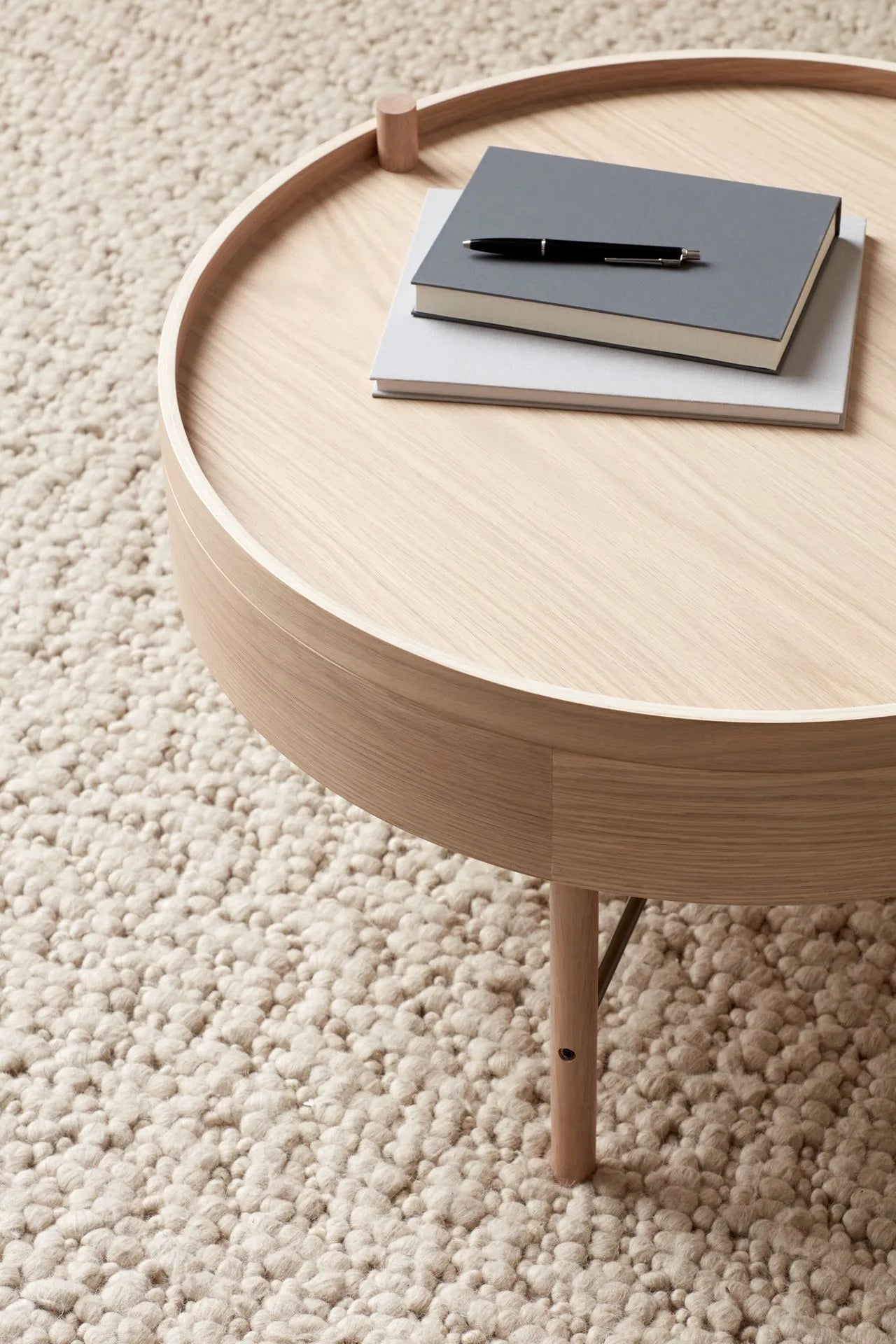 Table basse Turning