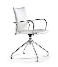 Ikara Upholstered Swivel Base with Glides
