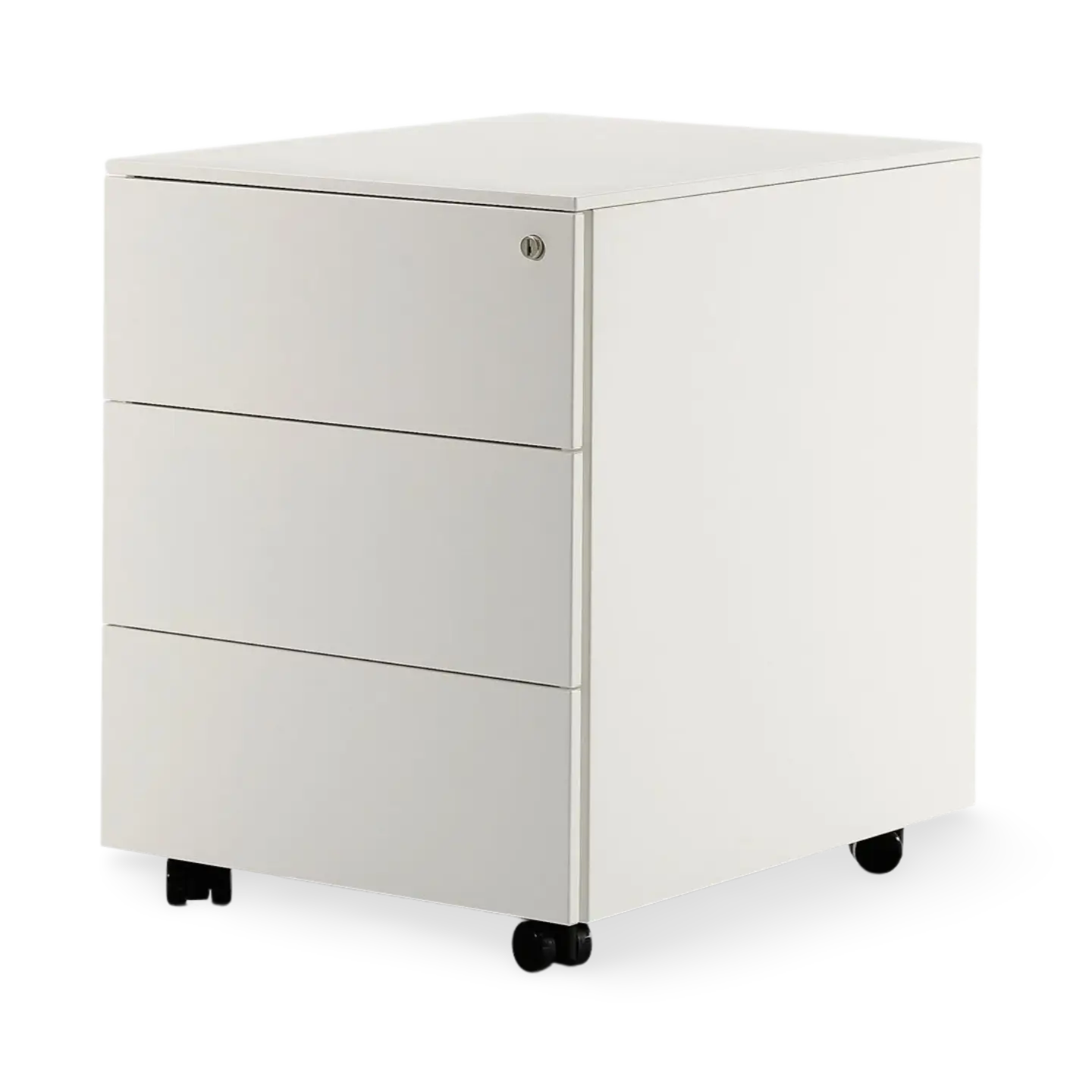 Desk Height Pedestals With Metal Runners