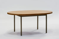 Mahogany dining table by Georges Frydman