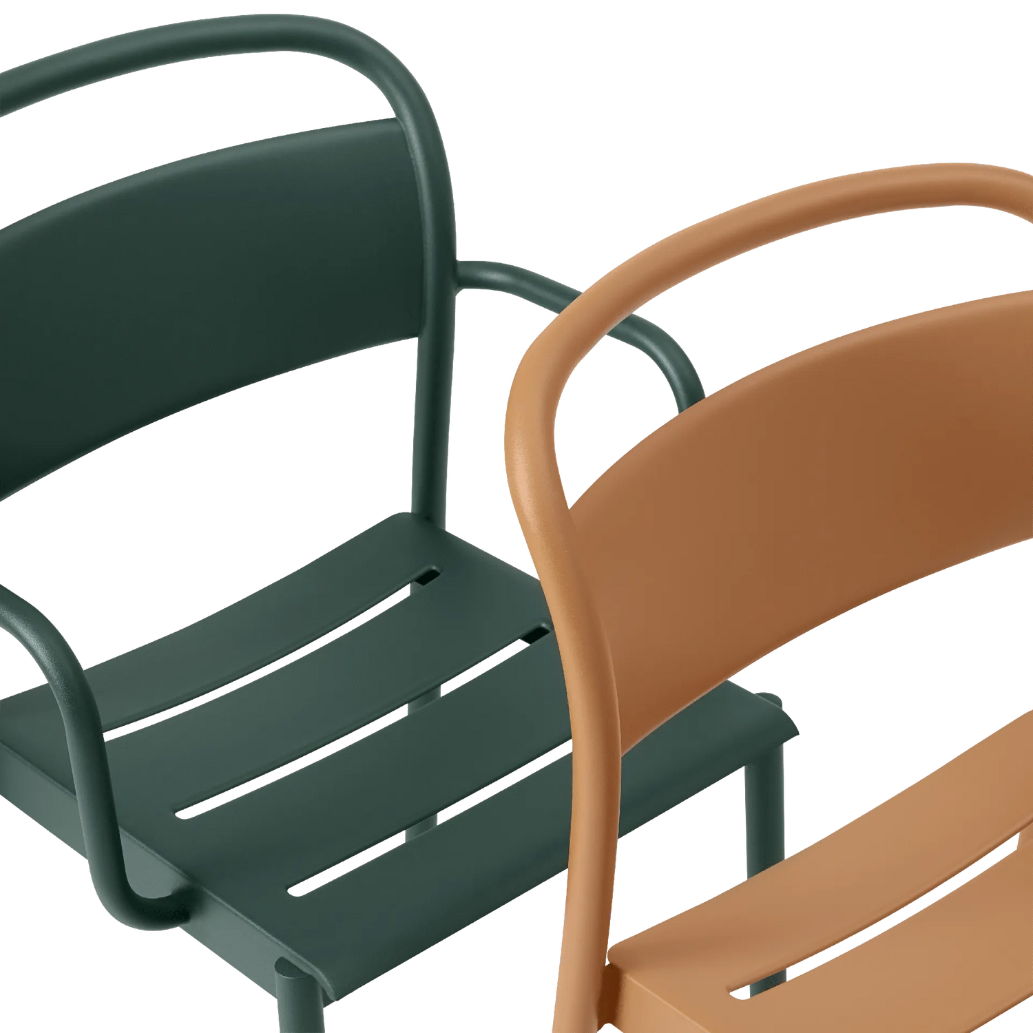 Chaise de Table Linear en Acier 