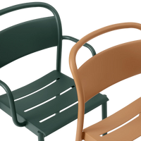 Chaise de Table Linear en Acier 